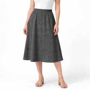 Chico’s Midi Skirt Size 2 (12) Animal Print